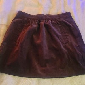 J Crew corduroy Skirt